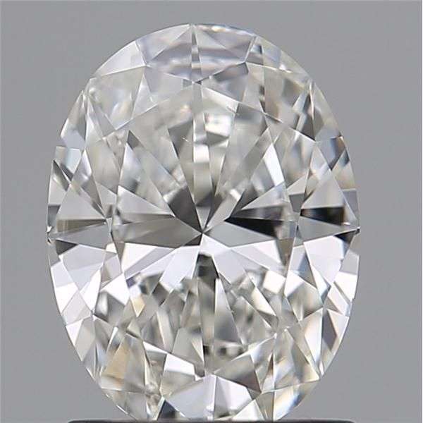 Oval 1.02 Carat G Color VS2 Clarity For Sale