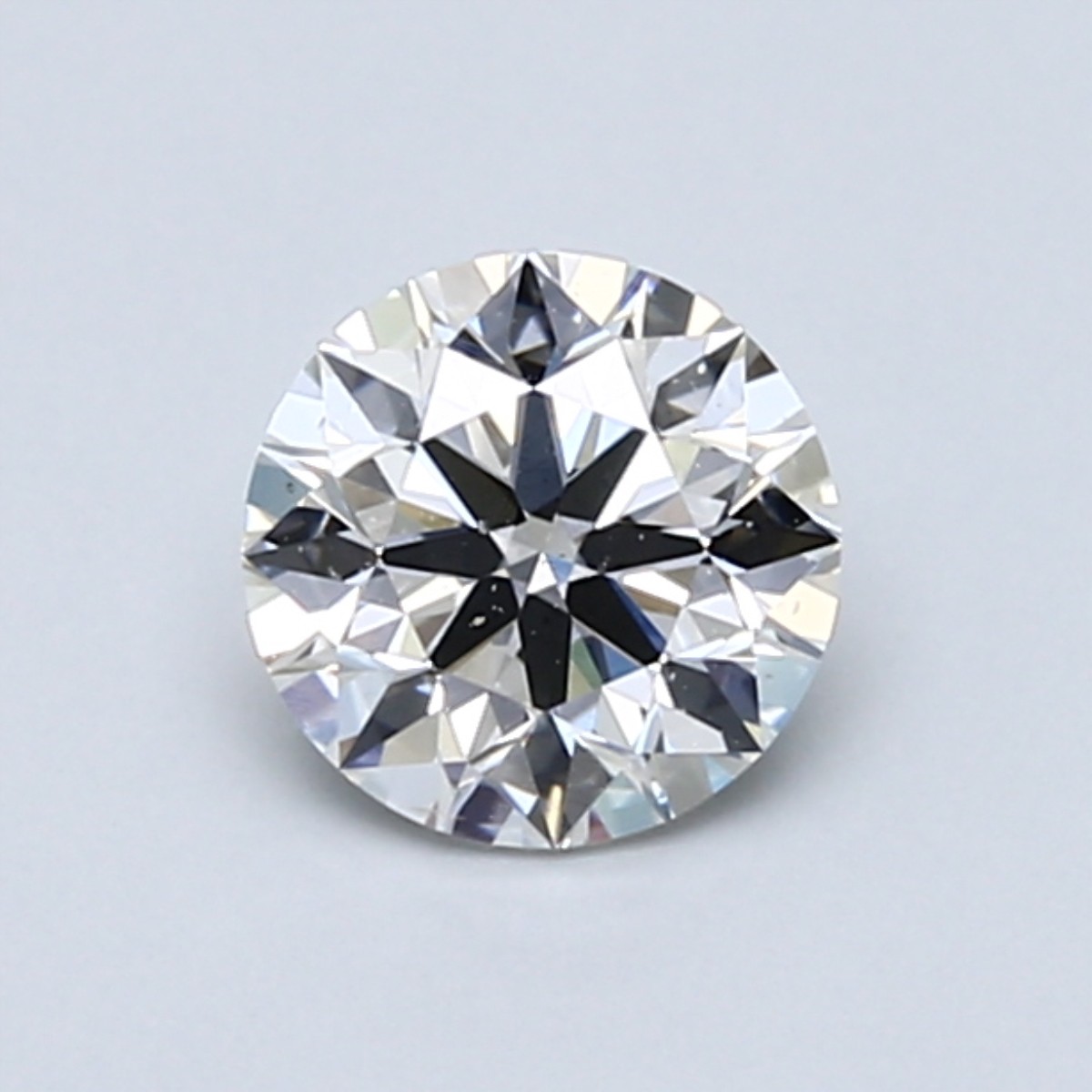 Round 0.8 Carat H Color SI1 Clarity For Sale