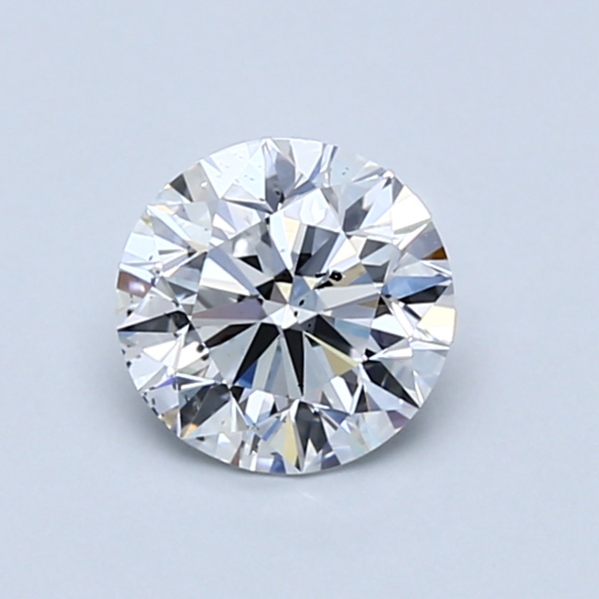 Round 0.9 Carat D Color SI1 Clarity For Sale