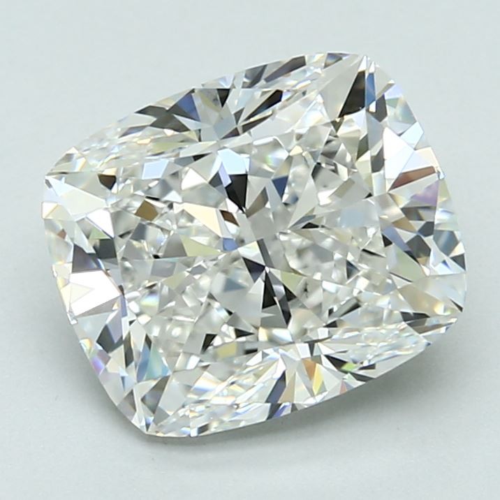 Cushion 3.01 Carat G Color VS2 Clarity For Sale