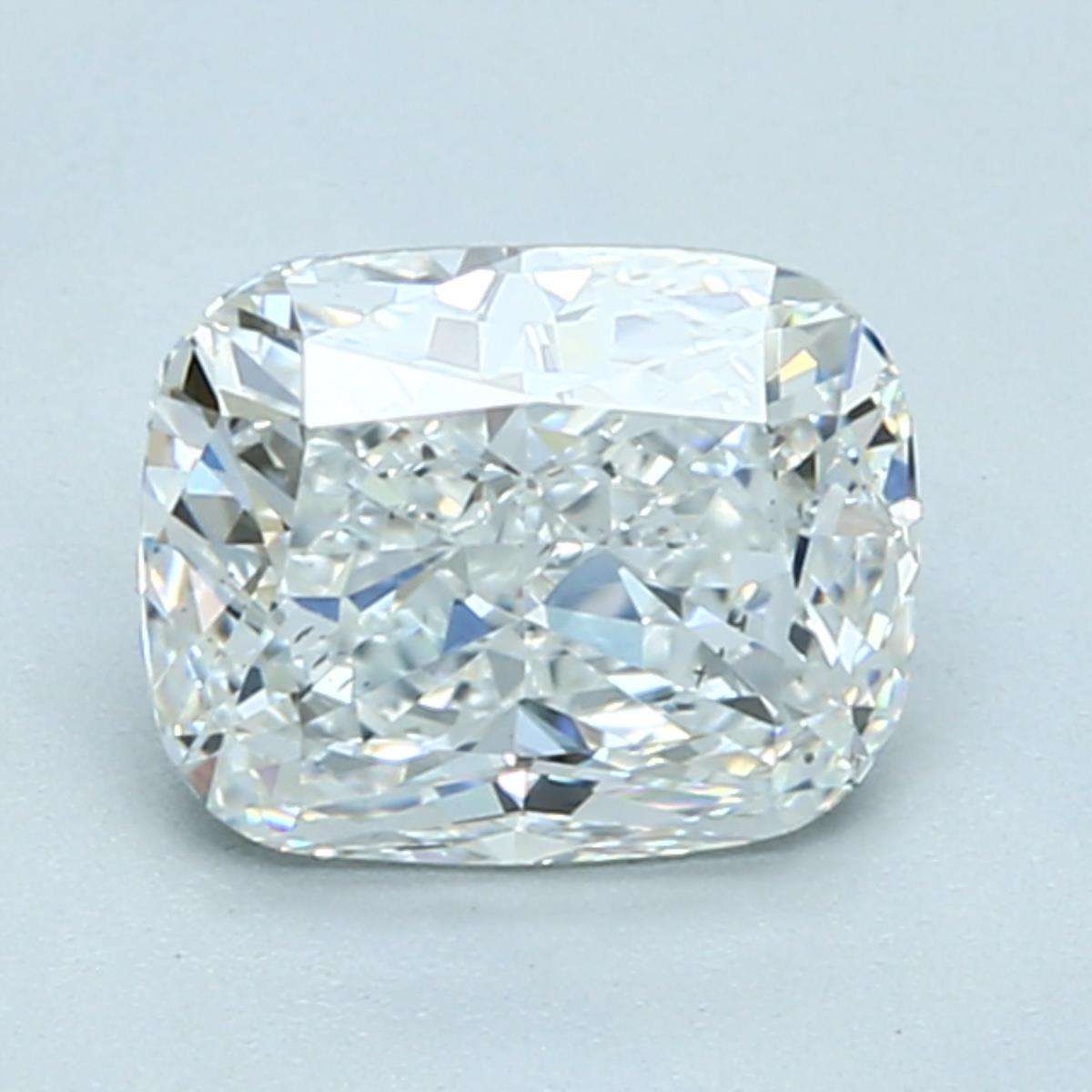 Cushion 1.52 Carat G Color VS2 Clarity For Sale