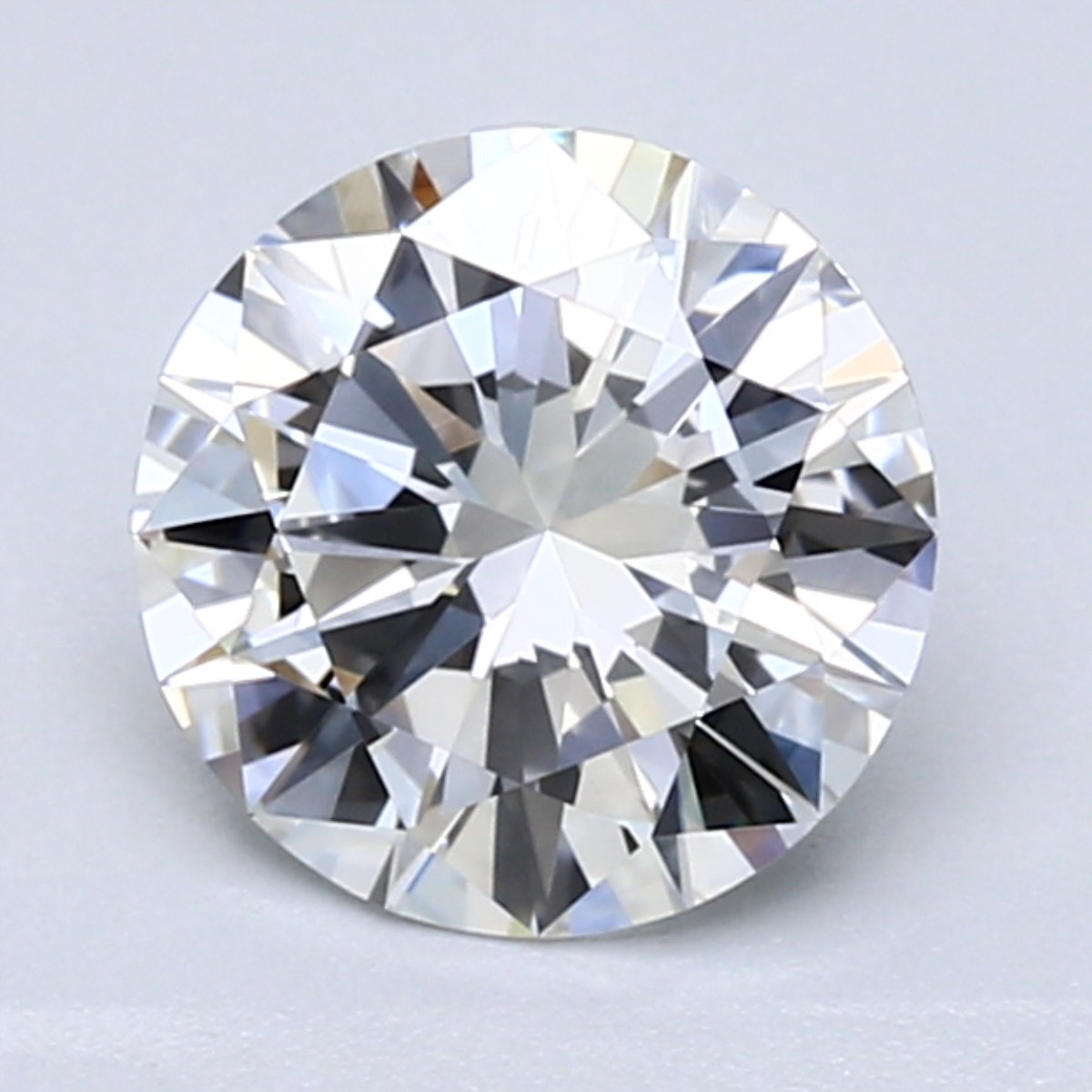 Round 1.73 Carat F Color IF Clarity For Sale