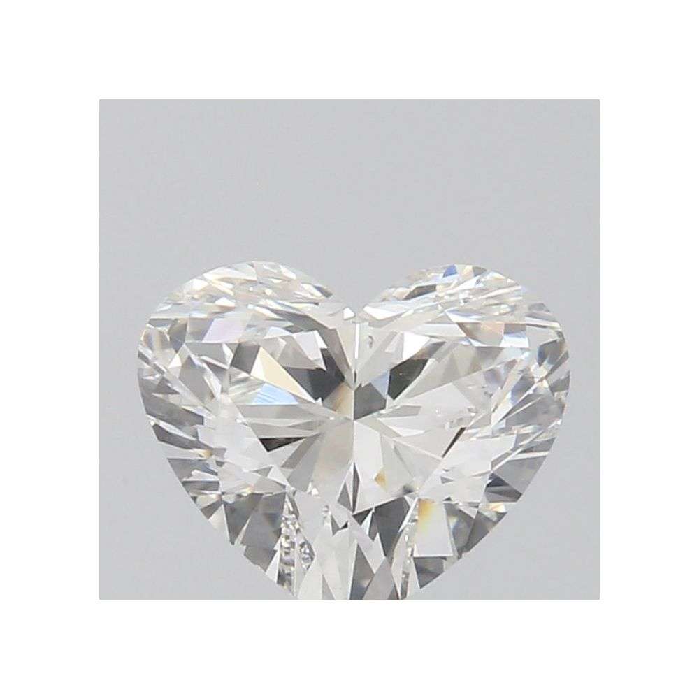 Heart 1.01 Carat G Color VS2 Clarity For Sale