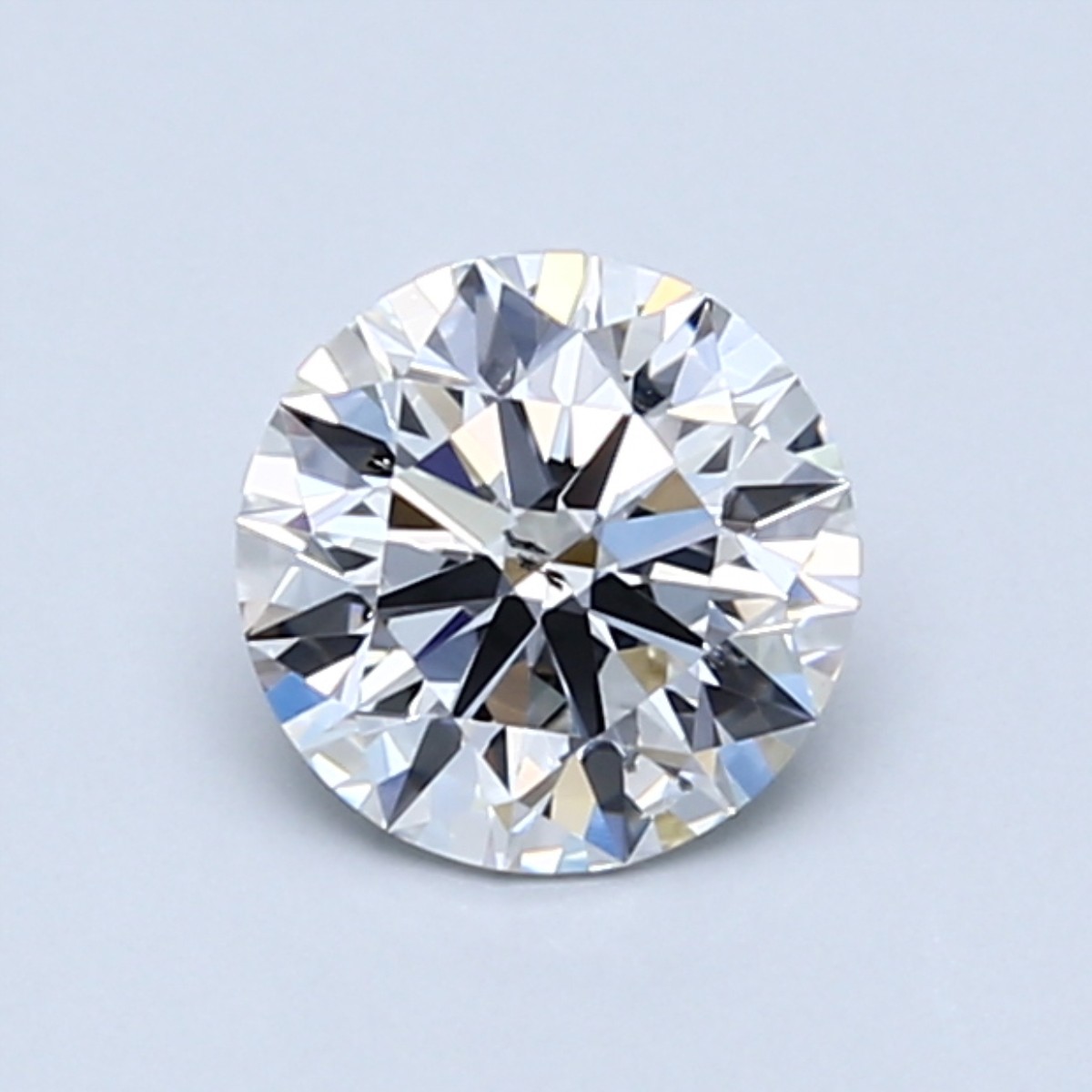 Round 0.9 Carat F Color SI2 Clarity For Sale
