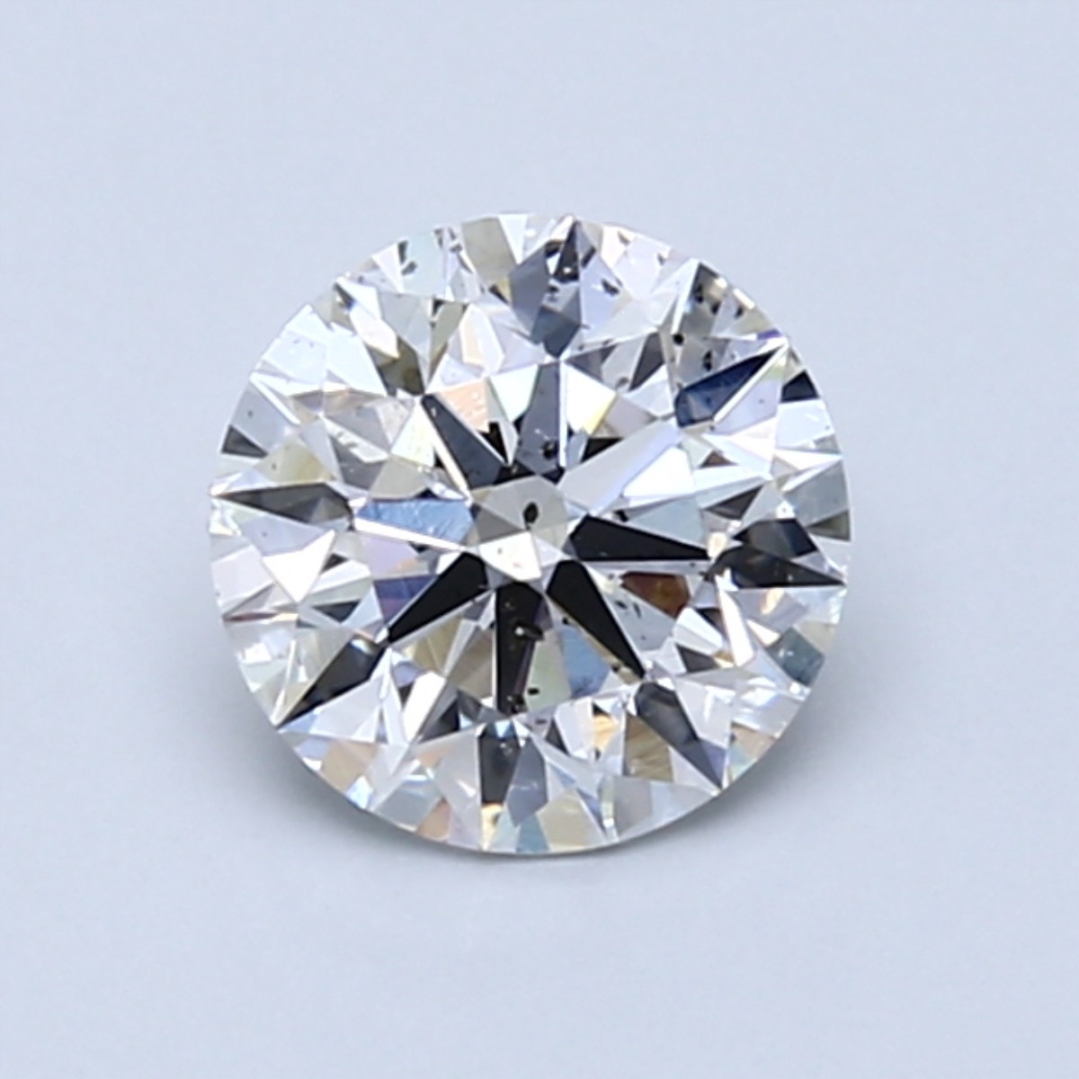 SI2 diamond with dark inclusions