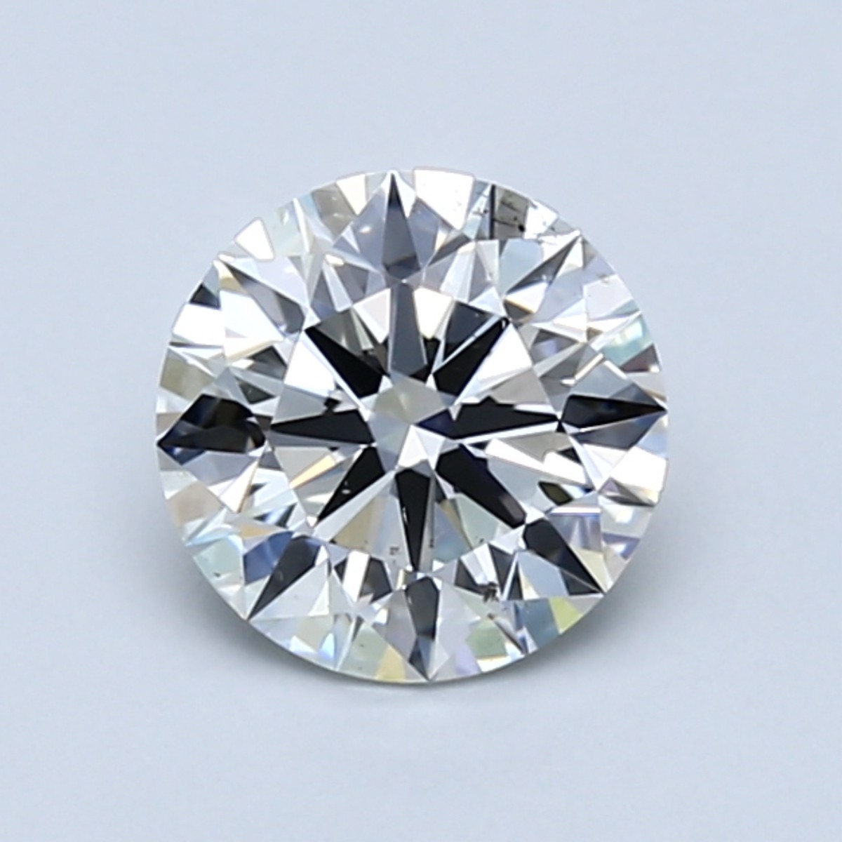 Round 1.09 Carat H Color SI1 Clarity For Sale